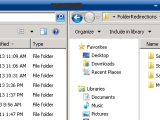 Folder Redirection Not Working Windows 10