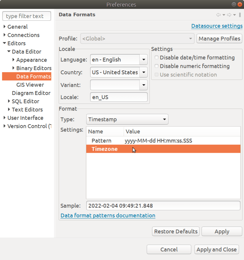 How To Change Dbeaver Timezone And Prevent Date Time Conversion Issues - Ocean Pattern Collection - 8K Quality
