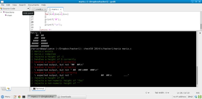 Cs50 Week 1 Mario Check50 Errors But Runs Perfectly R Cs50 - Best Mountain Illustrations in 4K
