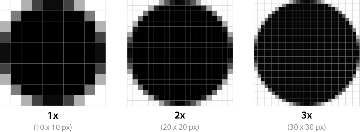 Tamano De Boton De Menu De Hamburguesa De La Aplicacion Para Iphone De Ios