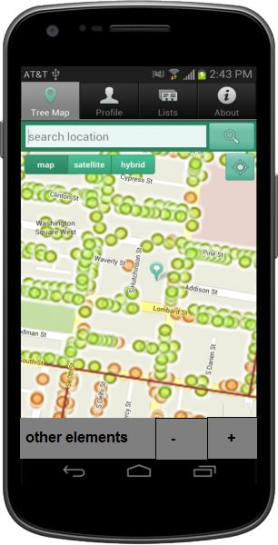 Zoom In Out On Google Maps App For Iphone And Android Using One - Modern Dark Background - Retina