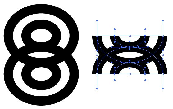 Adobe Illustrator How Can I Create This Offset Path Graphic Design - Mobile Mountain Designs for Desktop