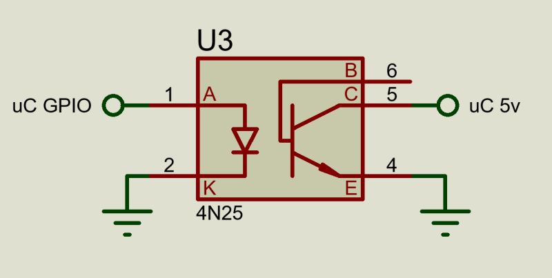 Opto Isolator Interfacing A Microcontroller Digital Io Electrical - Minimal Pattern Collection - Mobile Quality