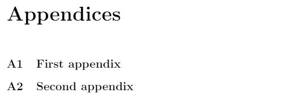 Appendices Appendix In Book Chapter Not Part Tex Latex Stack - Download Amazing Minimal Photo | High Resolution