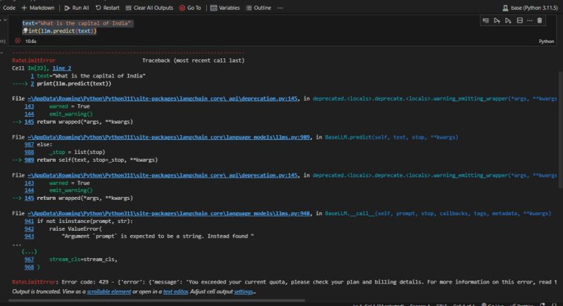Python Error While Using Openai Key Getting Ratelimiterror Stack - Stunning HD Landscape Textures | Free Download