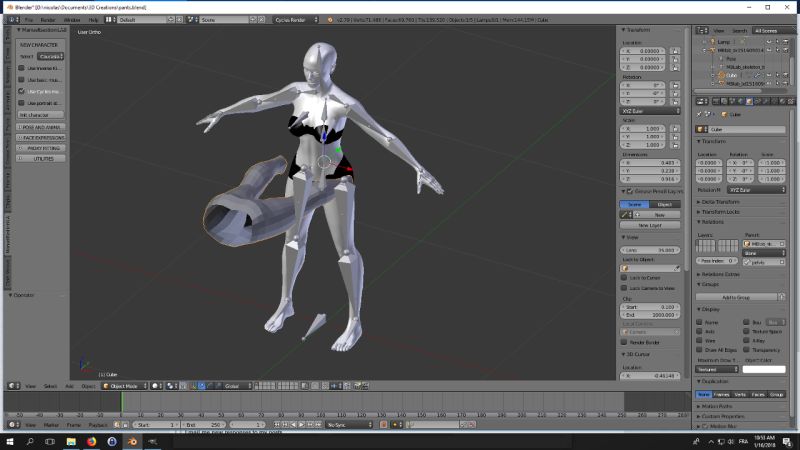 When You Are Finished With Parenting All Bone Groups You Can Export - Download Amazing Abstract Pattern | 8K