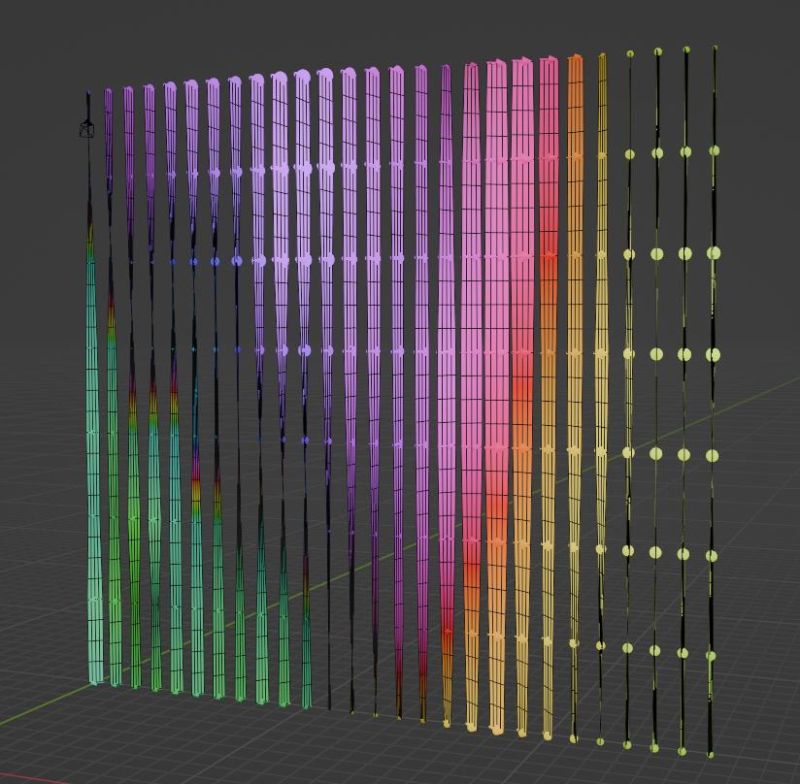 Materials Fill Surface Between Two Objects And Change Color In - Download Creative Dark Wallpaper | Desktop