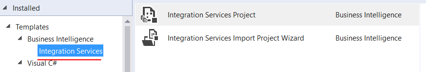 Ssrs Missing In Visual Studio 2015 Community Enterprise Trial Version Template Stack Overflow