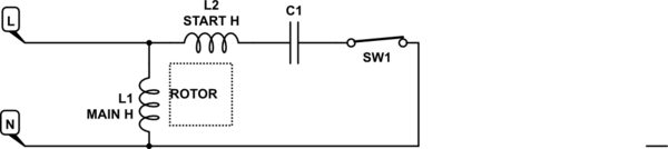 How Does A Capacitor Function In A 120v Ac Motor Circuit