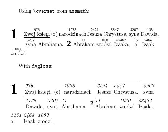 Languages Interlinear Text With Partial Translation Tex Latex - Abstract Wallpaper Collection - High Resolution Quality