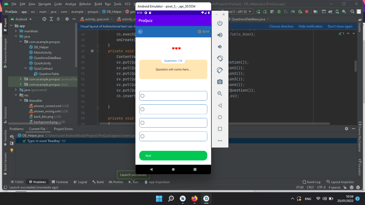 The Screenshot