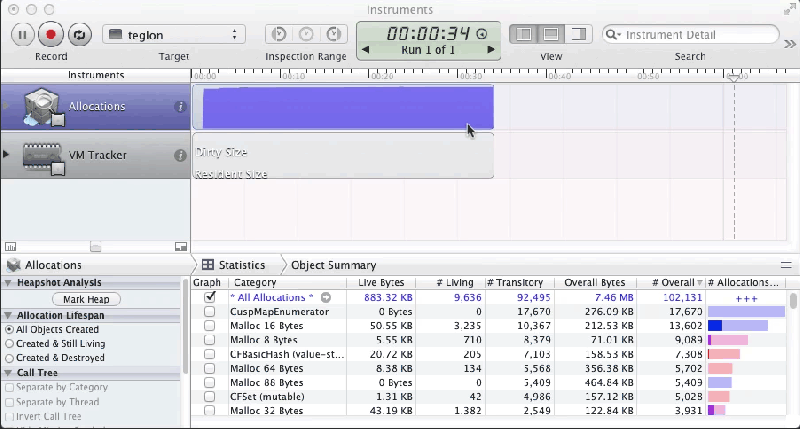 Instruments Gt Allocations Not Showing App Classes Objects Microeducate - Best Vintage Wallpapers in 8K
