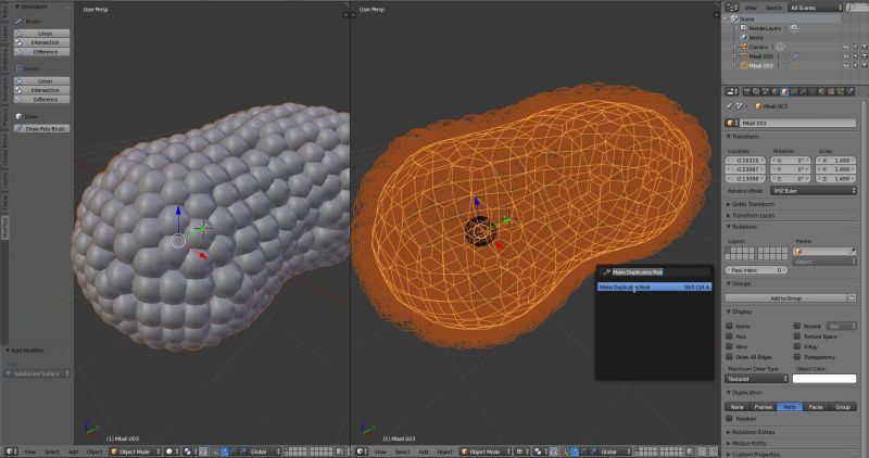 Texturing Selection Of Vertices In A Complex Model Blender Stack - Artistic Dark Illustration - Mobile