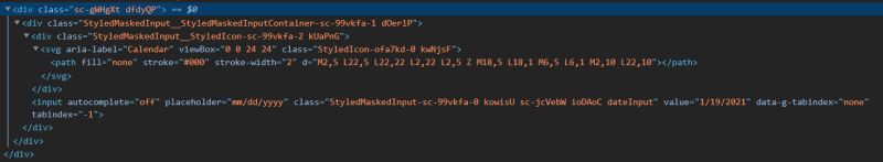 Javascript Need To Change The Svg Icon Color In A Styled Dateinput - Download Artistic Colorful Image | Ultra HD