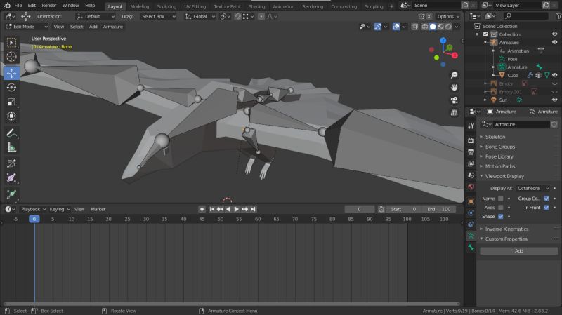 Animation How To Make Changes To Mesh After Animating Blender Stack Exchange - Best Sunset Wallpapers in 8K