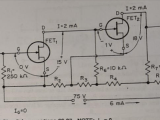 Transistors Jfet Circuit Solving Electrical Engineering Stack Exchange