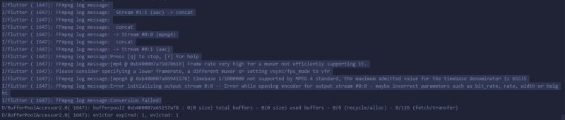 Flutter App Crashes On Start When Using Ffmpeg Kit Flutter Version 5 - Nature Backgrounds - Professional Mobile Collection