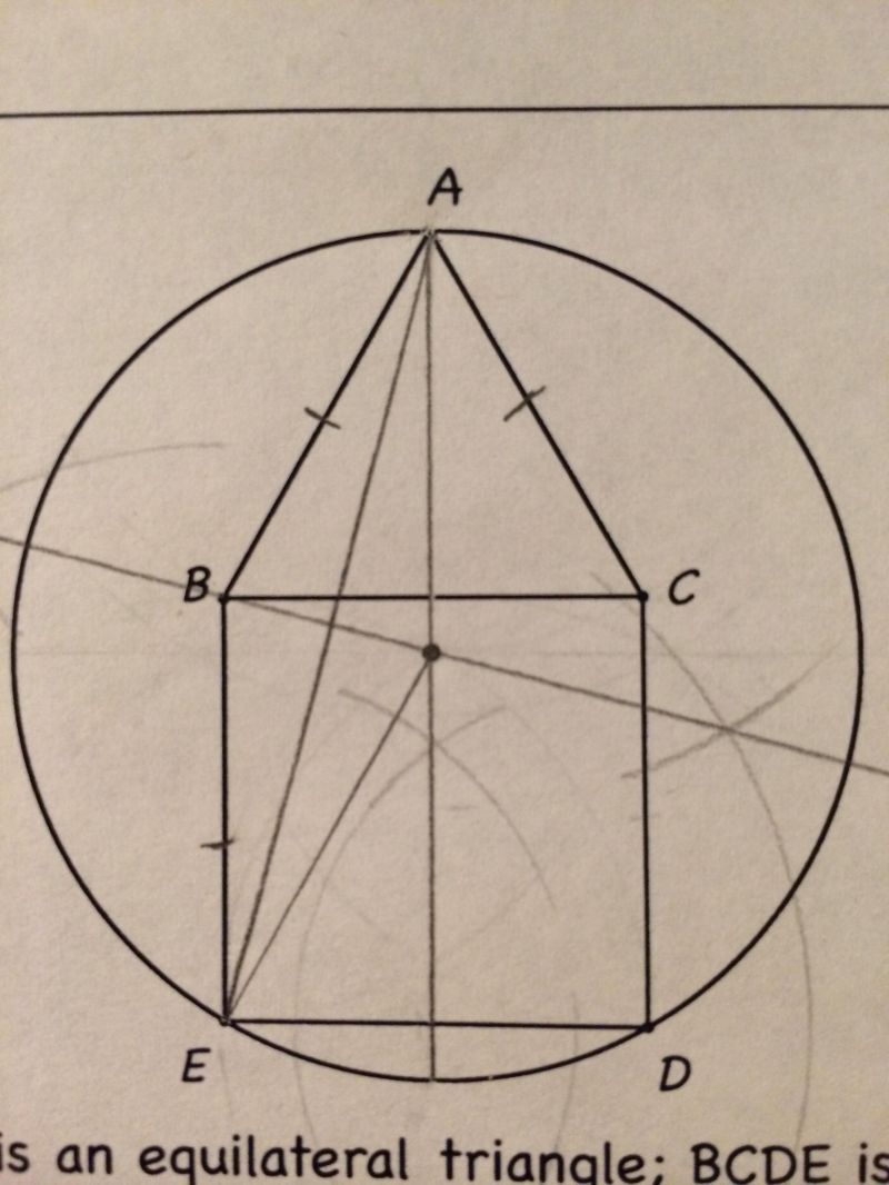 Equilateral Triangle Within A Square Problem With Solution - Download High Quality Colorful Pattern | Full HD