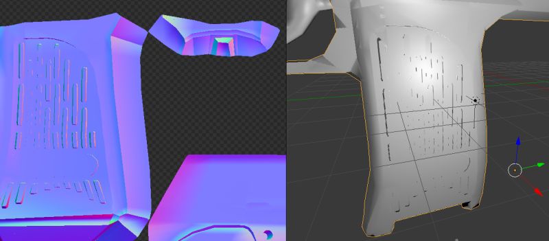 Weak Normal Map Bake Blender Stack Exchange - Premium Space Design - 4K