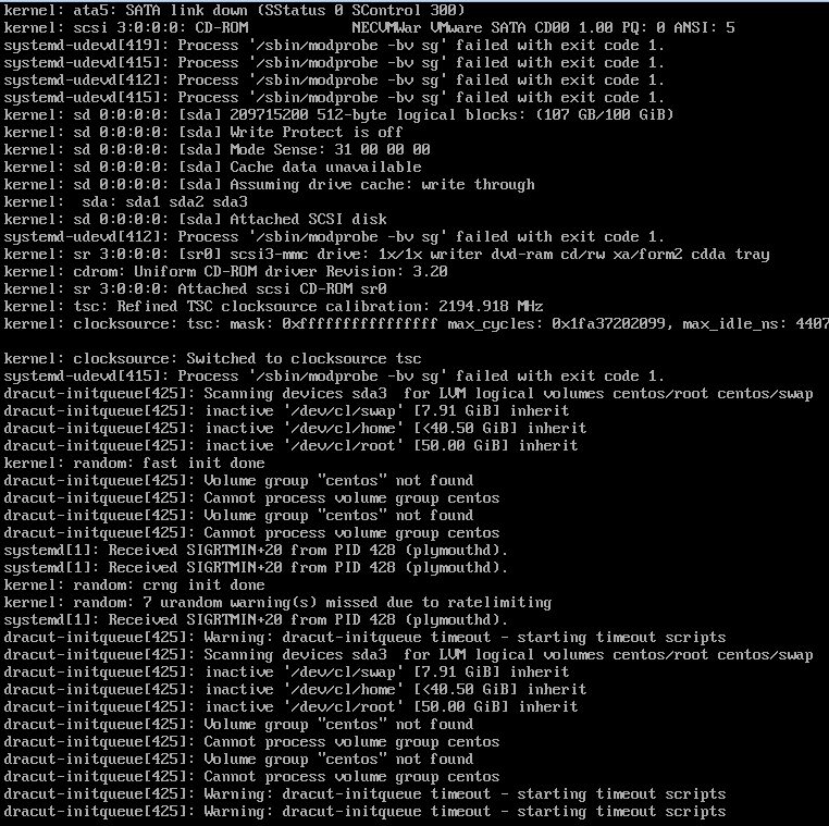 System Boots Into Dracut Mode In Centos 7 Unix Linux Stack Exchange - Beautiful Light Pattern - 8K
