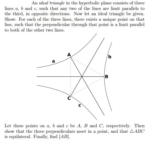 Need Help With Hyperbolic Geometry Mathematics Stack Exchange - Download Modern Nature Design | Ultra HD