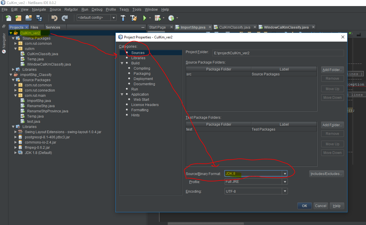 You just have to place diamond operator, which can inform compiler to use inference algorithm to infer . java - NetBeans : diamond operator is not supported in