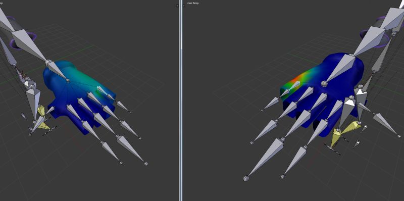 Rigging Weighting Problem Blender Stack Exchange - Mountain Images - Artistic Full HD Collection
