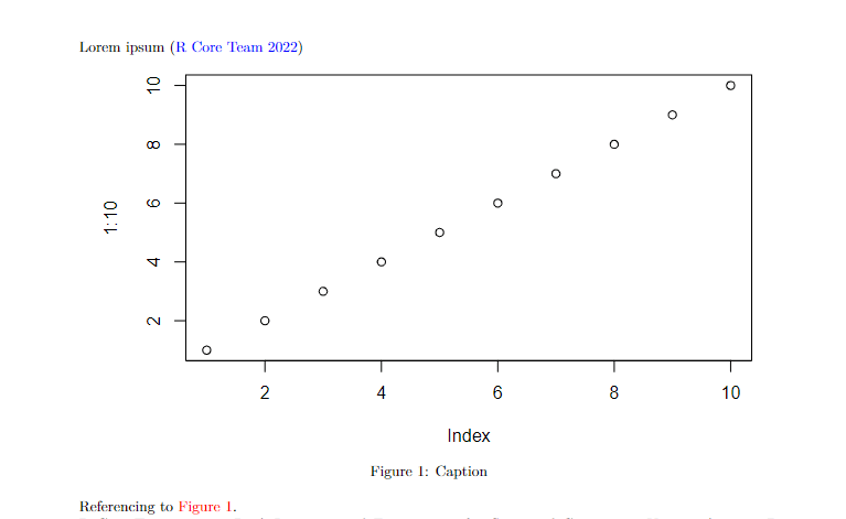 different color for figure reference