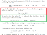 Functional Analysis Completeness Proof Mathematics Stack Exchange