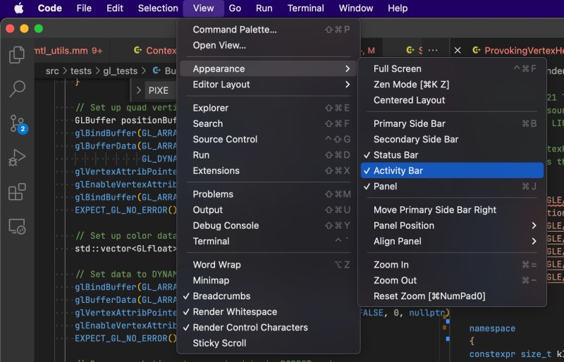 Visual Studio Code Vscode Move Primary Side Bar To Bottom Not The - Minimal Design Collection - 4K Quality