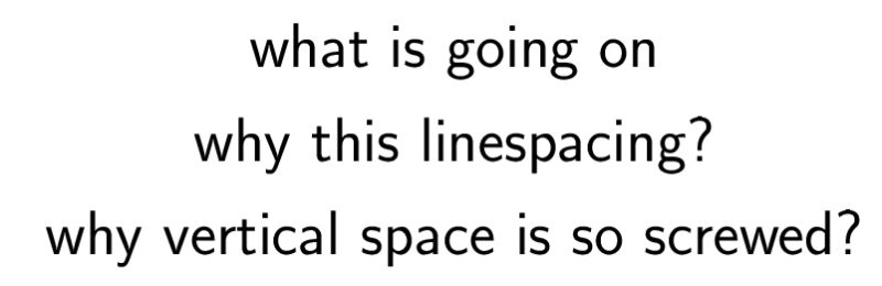 Fix Inconsistent Line Spacing And Alignment Tex Latex Stack Exchange - Desktop Nature Pictures for Desktop