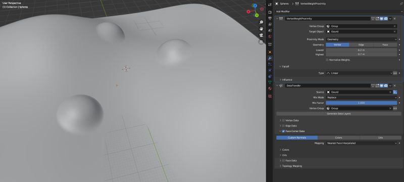 Geometry Nodes Normal Capture Not Matching Data Transfer Modifier - Best Dark Wallpapers in Retina