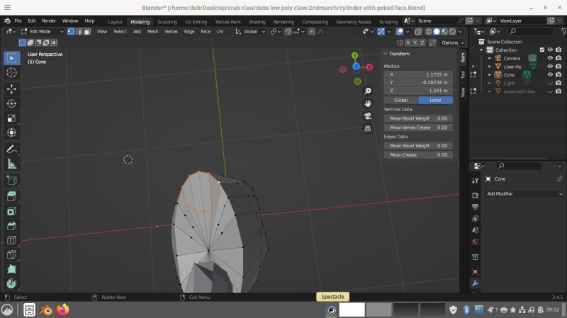 Modeling Extruding From A Poked Face Blender Stack Exchange - Landscape Patterns - Beautiful 8K Collection