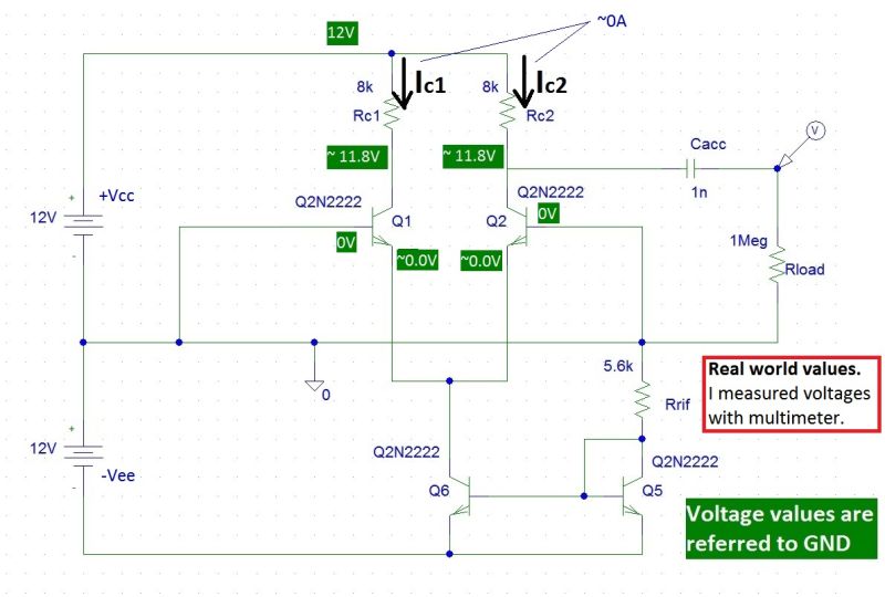 Bjt Differential Amplifier Electrical Engineering Stack Exchange - Dark Photos - Ultra HD 4K Collection