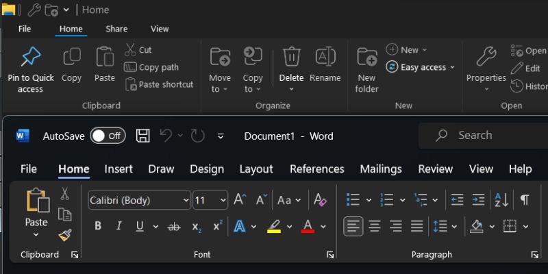 Win11 File Explorer Small Font Super User - Ocean Backgrounds - Classic High Resolution Collection