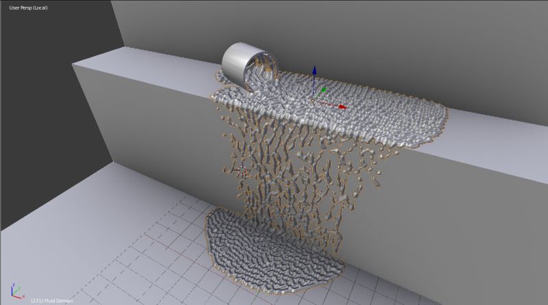 Physics Weird Dotted Pattern In Fluid Simulation Blender Stack Exchange - Ultra HD Vintage Textures for Desktop