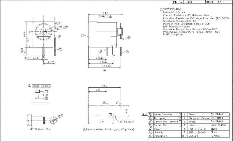 Pcb Design Dc Barrel Jack Layout Electrical Engineering Stack Exchange - Landscape Illustrations - Beautiful High Resolution Collection