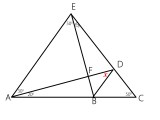 Euclidean Geometry Find The Value Of Angle X In A Nested Triangle
