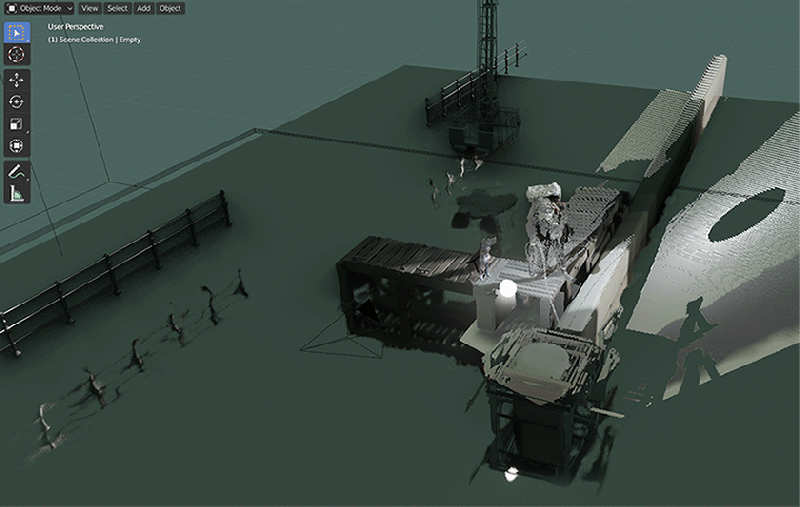 Modeling Depth Pass To Point Cloud With An Blender Stack Exchange - Geometric Picture Collection - Retina Quality