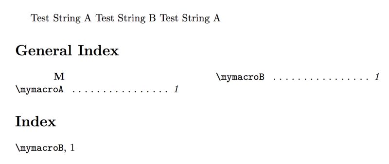 Indexing Multiple Indexes In Ltxdoc Tex Latex Stack Exchange - Sunset Texture Collection - 4K Quality