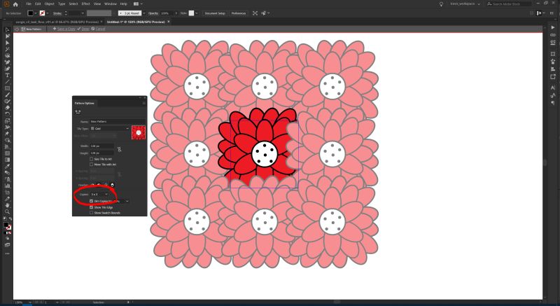 Cs6 Pattern Tool In Illustrator Graphic Design Stack Exchange - Best Colorful Images in Retina