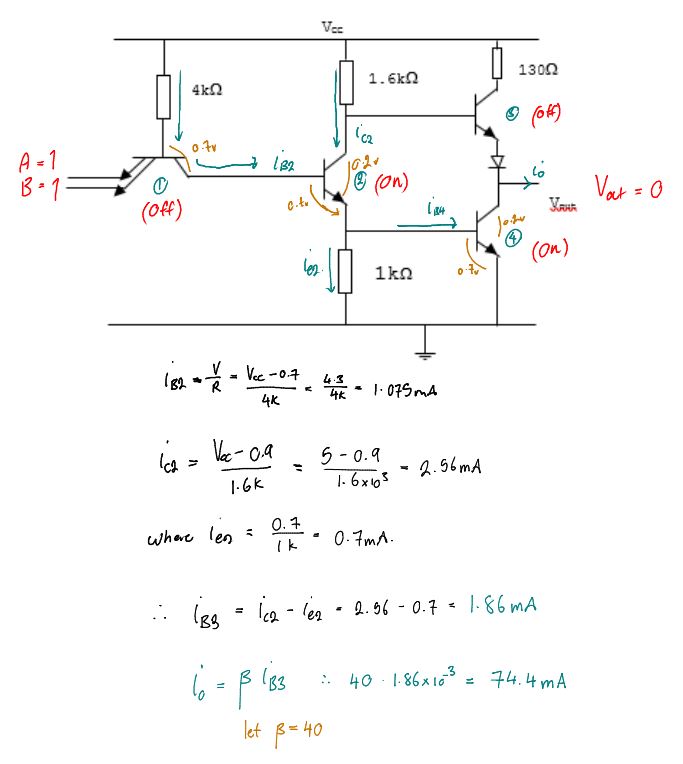 Transistors Ttl Nand Gate Analysis Electrical Engineering Stack - Premium Light Picture Gallery - 8K