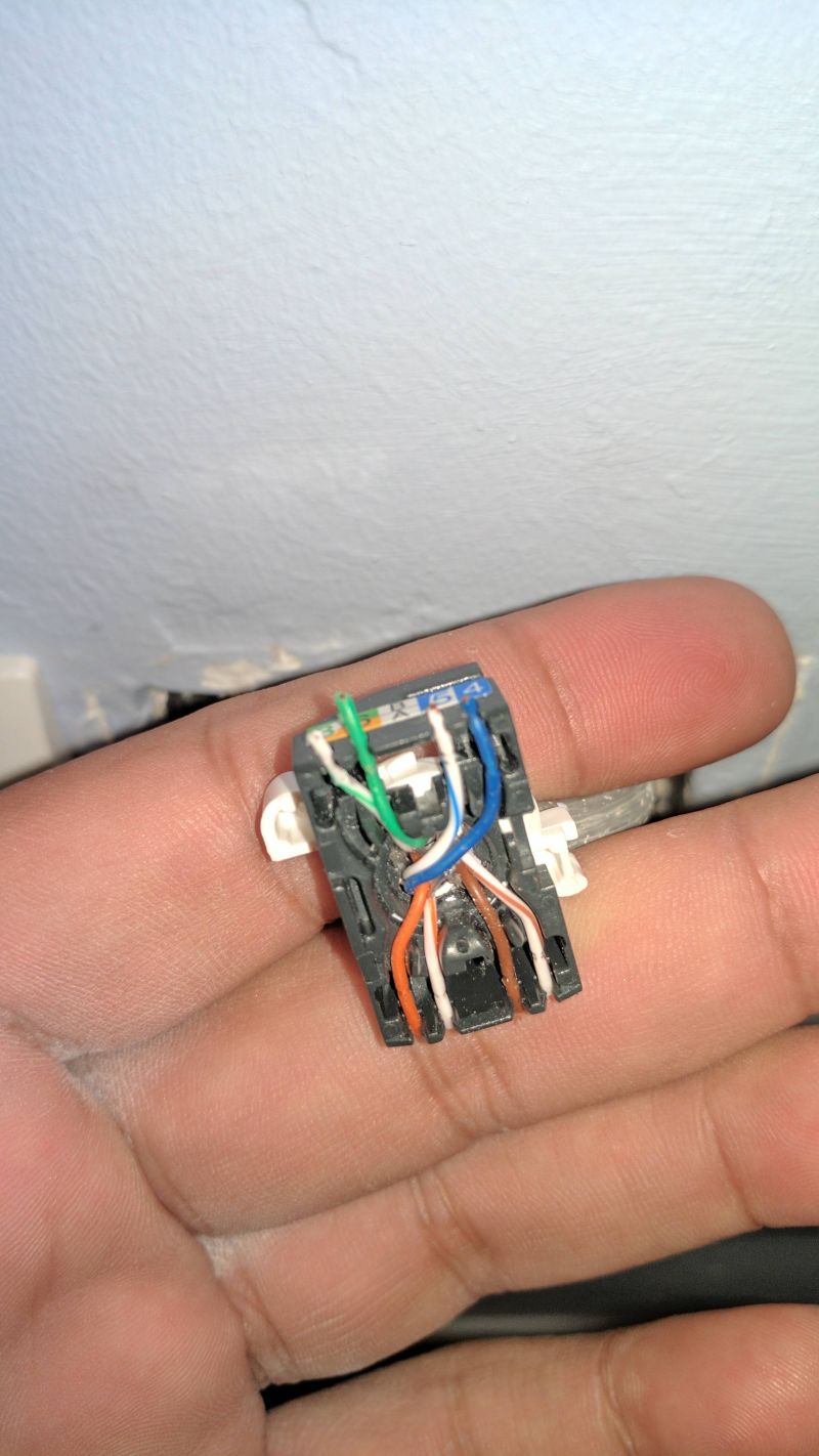 Networking Home Network Wall Socket Ethernet Not Connected Super User - Geometric Texture Collection - 8K Quality