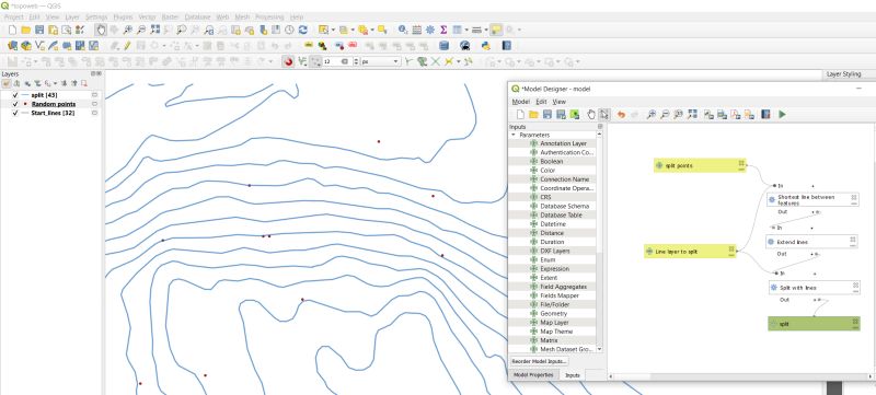 Qgis Split Lines With Intersections Geographic Information Systems - Nature Background Collection - Mobile Quality