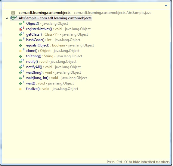 Eclipse Kepler Java Show Inherited Members Ctrl O Twice Broken - Premium Mountain Design Gallery - High Resolution