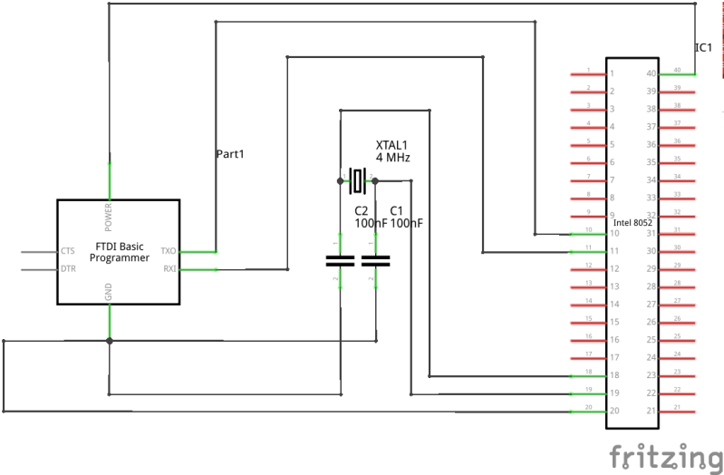 Microcontroller Intel 8052 And Friends Minimum Set Up Electrical - Light Image Collection - HD Quality