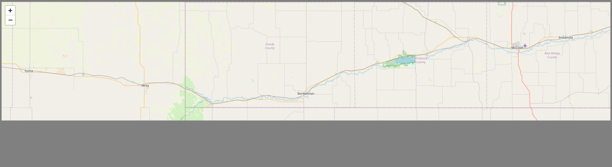 Map with marker not visible