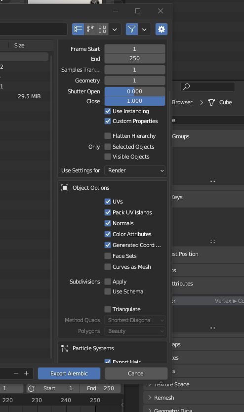 Artstation Alembic Abc Export Settings - Premium Sunset Wallpaper Gallery - Retina