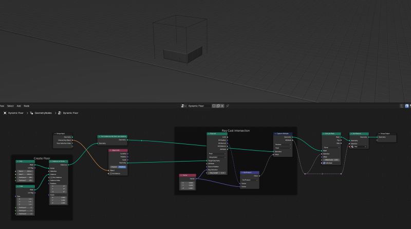 Geometry Nodes Dynamic Intersection Extrusion Blender Stack Exchange - Desktop Abstract Designs for Desktop