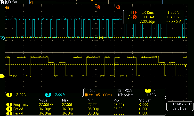 Not Getting Proper Acknowledgement And Stop Condition On I2c